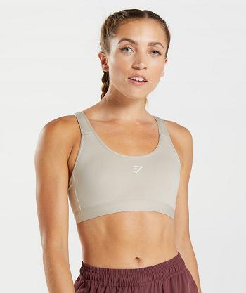 Sujetadores Deportivos Gymshark Fraction Mujer Gris | CO 2151TCE